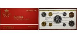 World Coins - Monaco, Rainier III, Coffret 1 c. à 50 frs., 1976, série FDC,