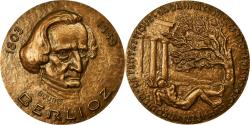 World Coins - France, Medal, Musique, Berlioz, 1976, Bouret, , Bronze