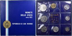 World Coins - San Marino, Set 1 Lire - 500 Lire, 1972, Rome,