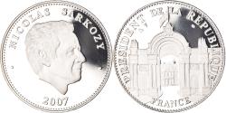 World Coins - France, Medal, Nicolas Sarkozy, Président de la République, Politics, 2007