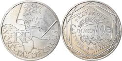 World Coins - France, 10 Euro, Nord-Pas de Calais, 2010, Paris, , Silver