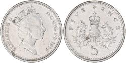 World Coins - Coin, Great Britain, 5 Pence, 1994