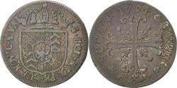 World Coins - Coin, SWISS CANTONS, NEUCHATEL, 1/2 Batzen, 1794, Neuenburg, , Billon
