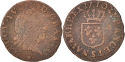 World Coins - Coin, France, Louis XV, Liard à la vieille tête, Liard, 1770, Reims