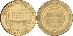 World Coins - France, Token, 37/ Château de Villandry, 2013, Copper-nickel Aluminium, MDP