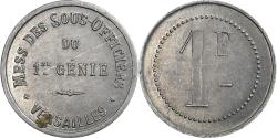 World Coins - France, 1er Régiment du Génie, 1 Franc, 1870-1914, , Aluminium