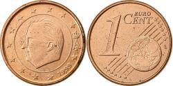 World Coins - Belgium, Albert II, Euro Cent, 1999, Brussels, Copper Plated Steel,