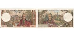 World Coins - France, 10 Francs, Voltaire, 1971-02-04, D.66023965, EF(40-45)