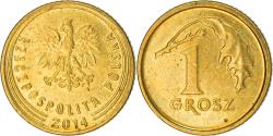 World Coins - Coin, Poland, Grosz, 2014, Warsaw, , Brass, KM:276