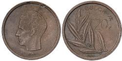 World Coins - Belgium, 20 Francs, 20 Frank, 1980, Nickel-Bronze, , KM:159
