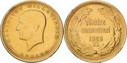 World Coins - Turkey, 100 Kurush, Undated (1967), Gold, , KM:855