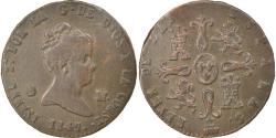 World Coins - Coin, Spain, Isabel II, 2 Maravedis, 1847, Segovia, , Copper, KM:532.4