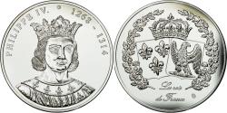 World Coins - France, Medal, Les Rois de France, Philippe IV, , Copper Plated Silver