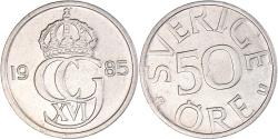 World Coins - Coin, Sweden, 50 Öre, 1985