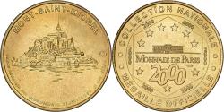 World Coins - France, Token, le Mont-Saint-Michel - Vue générale n°1, 2000, Copper-nickel
