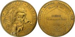 World Coins - France, Tourist token, 1er Festival BD - Île de Ré, 2011, MDP, Copper-nickel