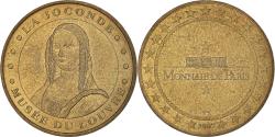 World Coins - France, Token, Touristic token, Paris - Musée du Louvre n°2 - La Joconde, Arts