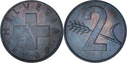 World Coins - Coin, Switzerland, 2 Rappen, 1969, Bern, , Bronze, KM:47
