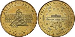 World Coins - France, Token, Paris - Musée du Louvre n°1, 2000, Copper-nickel Aluminium