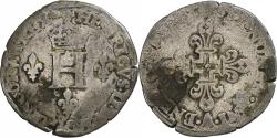 World Coins - France, Henri II, Double Sol Parisis, 1550, Paris, Billon,