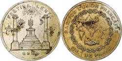World Coins - France, Token, Franc Maçonnerie, l'Union Française, 1950,