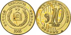 World Coins - Russia, Chechnya, 10 Euro Cent, Fantasy euro patterns, Essai-Trial, Proof, 2005