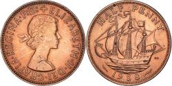 World Coins - Coin, Great Britain, 1/2 Penny, 1958