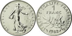 World Coins - Coin, France, Semeuse, Franc, 1982, Paris, , Nickel, KM:925.1
