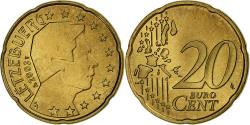 World Coins - Luxembourg, Henri, 20 Euro Cent, 2003, Utrecht, Brass, , KM:79