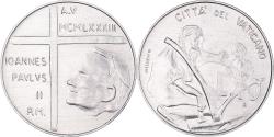 World Coins - Coin, VATICAN CITY, John Paul II, 10 Lire, 1983, Rome, FDC, , Aluminum