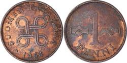 World Coins - Coin, Finland, Penni, 1964