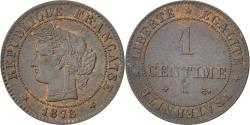 World Coins - Coin, France, Cérès, Centime, 1878, Bordeaux, , Bronze, KM:826.2