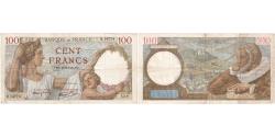 World Coins - France, 100 Francs, Sully, 1940-08-22, B.14774, EF(40-45)
