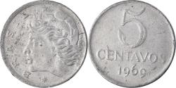 World Coins - Coin, Brazil, 5 Centavos, 1969