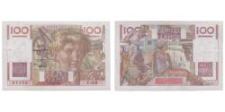 World Coins - France, 100 Francs, Jeune Paysan, 1949, Y.332, EF(40-45), Fayette:28.24, KM:128b