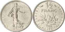 World Coins - Coin, France, Semeuse, 1/2 Franc, 1965, Paris, , Nickel, KM:931.1