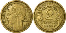 World Coins - Coin, France, Morlon, 2 Francs, 1935, , Aluminum-Bronze, KM:886