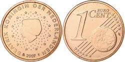 World Coins - Netherlands, Euro Cent, 2007, Utrecht, Copper Plated Steel,