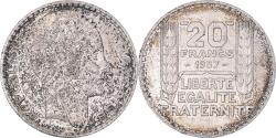 World Coins - Coin, France, Turin, 20 Francs, 1937, Paris, , Silver, KM:879
