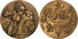 World Coins - France, Medal, La Grande Guerre, 1914-1917, 1918, Bronze, Willette/Devambez
