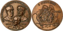 World Coins - France, Medal, 40ème Anniversaire du Débarquement, 1984, Bronze, Tschudin