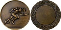 World Coins - France, Medal, Athlétisme, Course à Pied, n.d., Bronze, Drago,