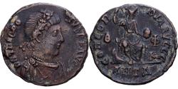 Ancient Coins - Roman Empire, Theodosius I, Fraction Æ, 378-383, Antioch, Bronze, RIC:47c