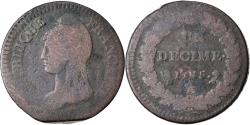 World Coins - Coin, France, Dupré, Decime, AN 5, Paris, , Bronze, KM:644.1