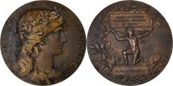 World Coins - France, Medal, Syndicat des Produits Céramiques de France, Business & industry