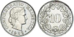 World Coins - Coin, Switzerland, 10 Rappen, 1959