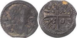 World Coins - Coin, Spain, Catalonia, Louis XIV, Dinero, 1646, Barcelona, , Copper