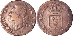 World Coins - Coin, France, Louis XVI, Sol ou sou, Sol, 1791, Lille, , Copper