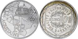 World Coins - France, 10 Euro, Aquitaine, 2011, Paris, , Silver, KM:1727