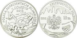 World Coins - Coin, Poland, 10 Zlotych, 2012, Warsaw, BE, , Silver, KM:833